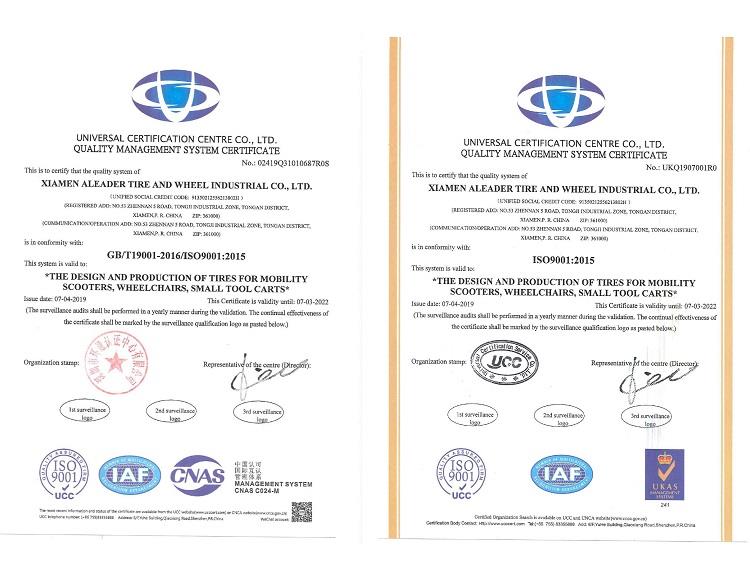 certificat iso