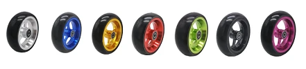 Roues de roulette de fauteuil roulant souple